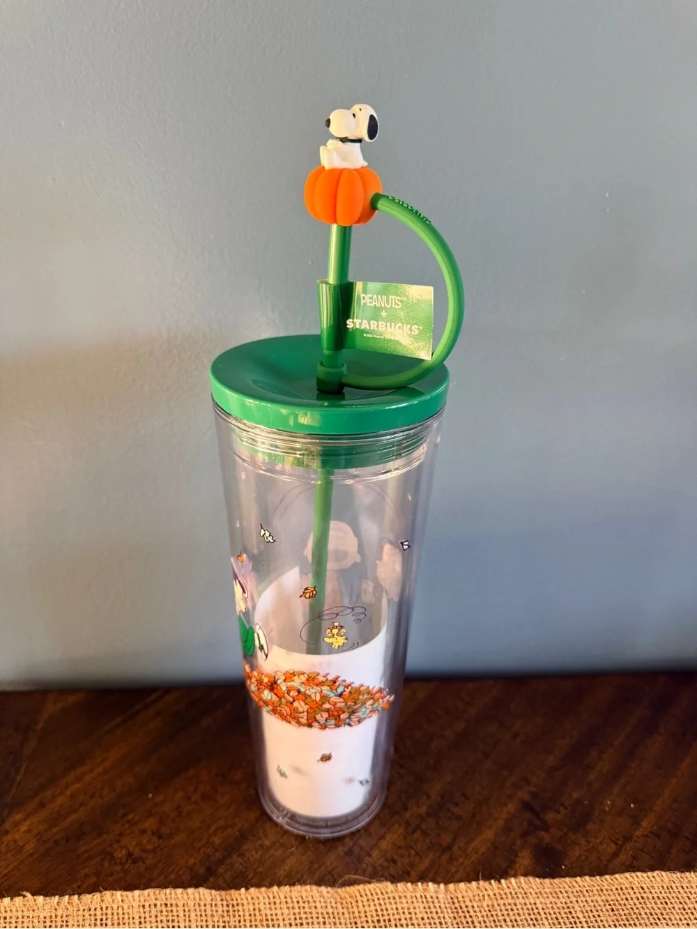 Starbucks x Peanuts Snoopy Great Pumpkin 24oz Cold Cup Tumbler 2026 NEW